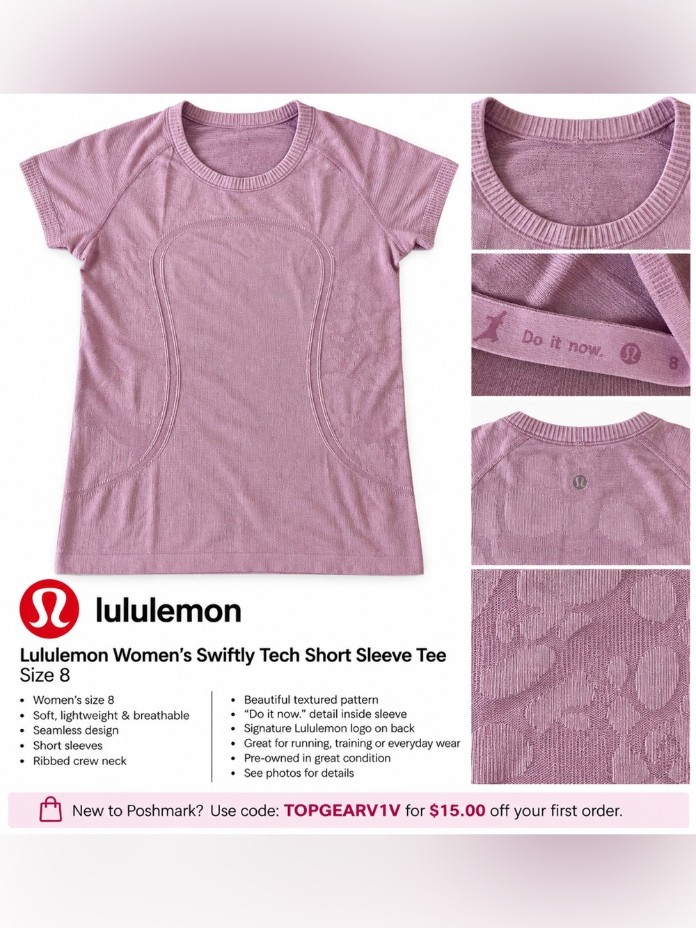 Lululemon Women's Swiftly Tech Short Sleeve Tee